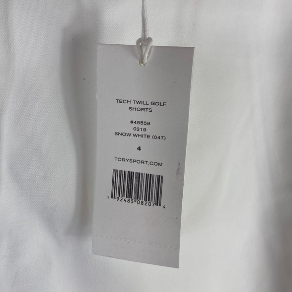 NWT Tory Sport Tech Twill Golf Shorts 4 - Picture 2 of 5